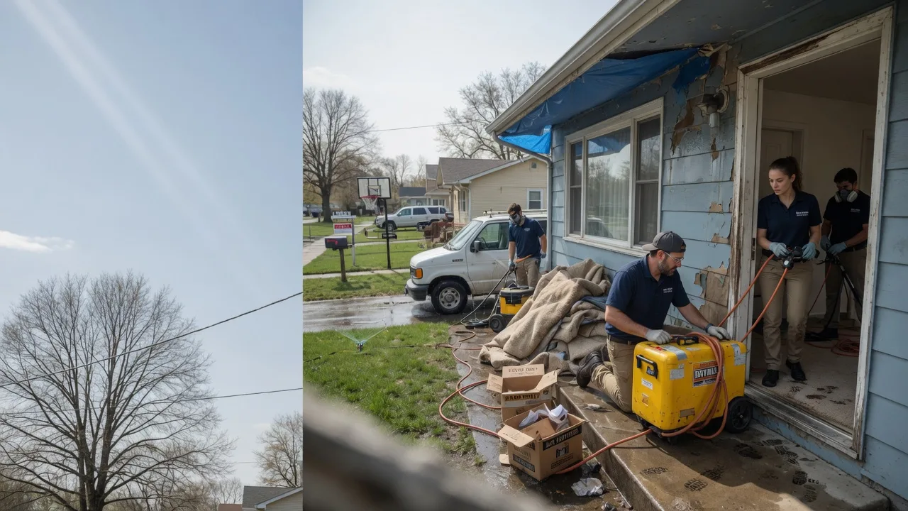 Basement Flood Cleanup in Rociada, NM near me